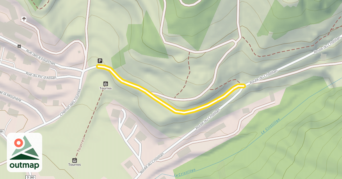 Map of Route du Bois Noir