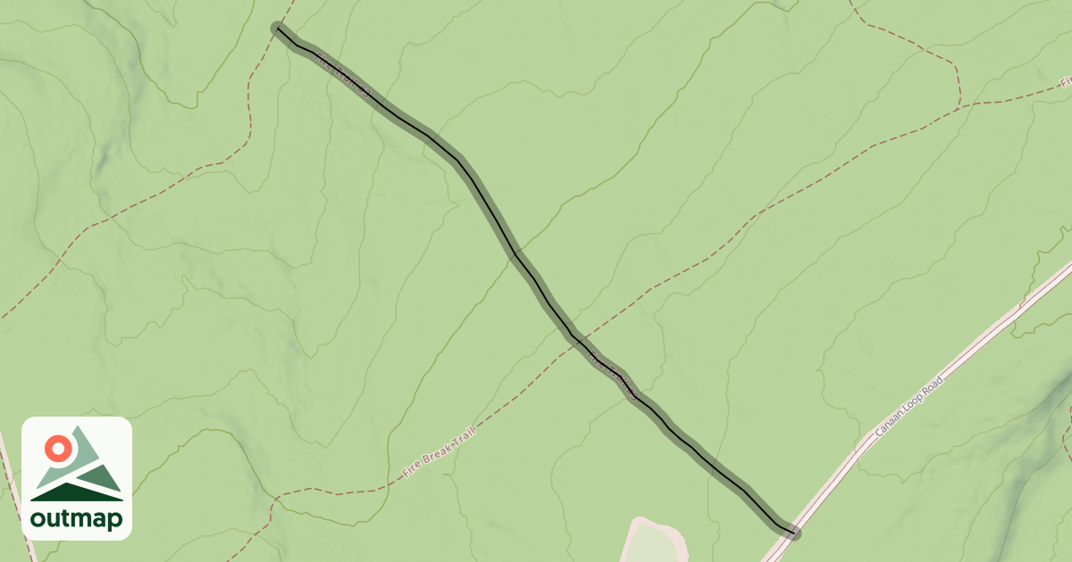 Map of Fire Trail #3