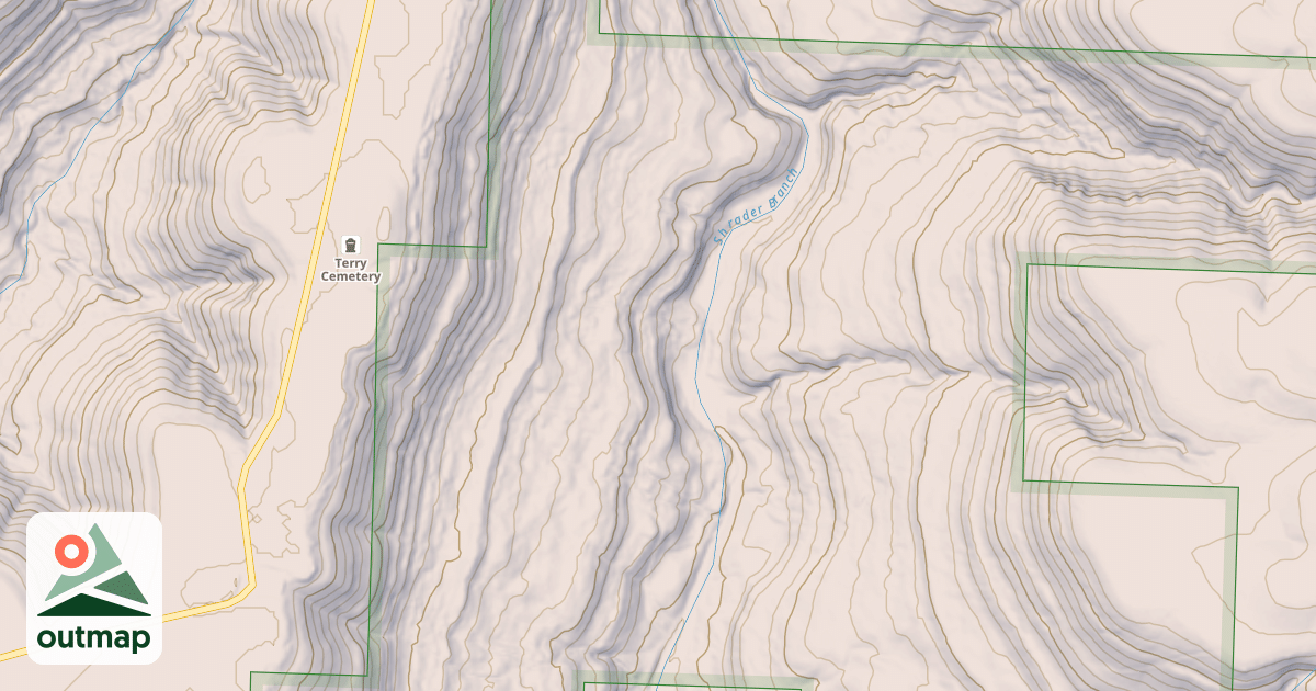 Map of USFS National Forest System Roads {D3846B7F-F932-4A82-944A-E8A6BCAFDEE7}