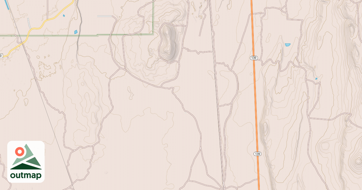 Map of CASUSE MTN