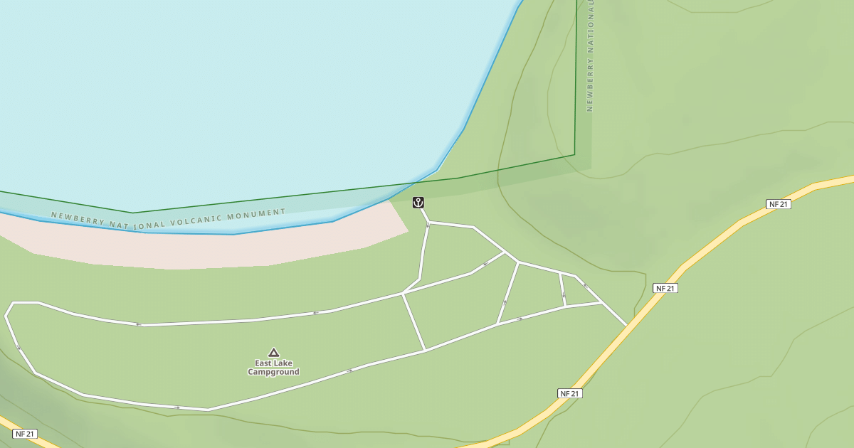 Map preview of EAST LAKE BOATING