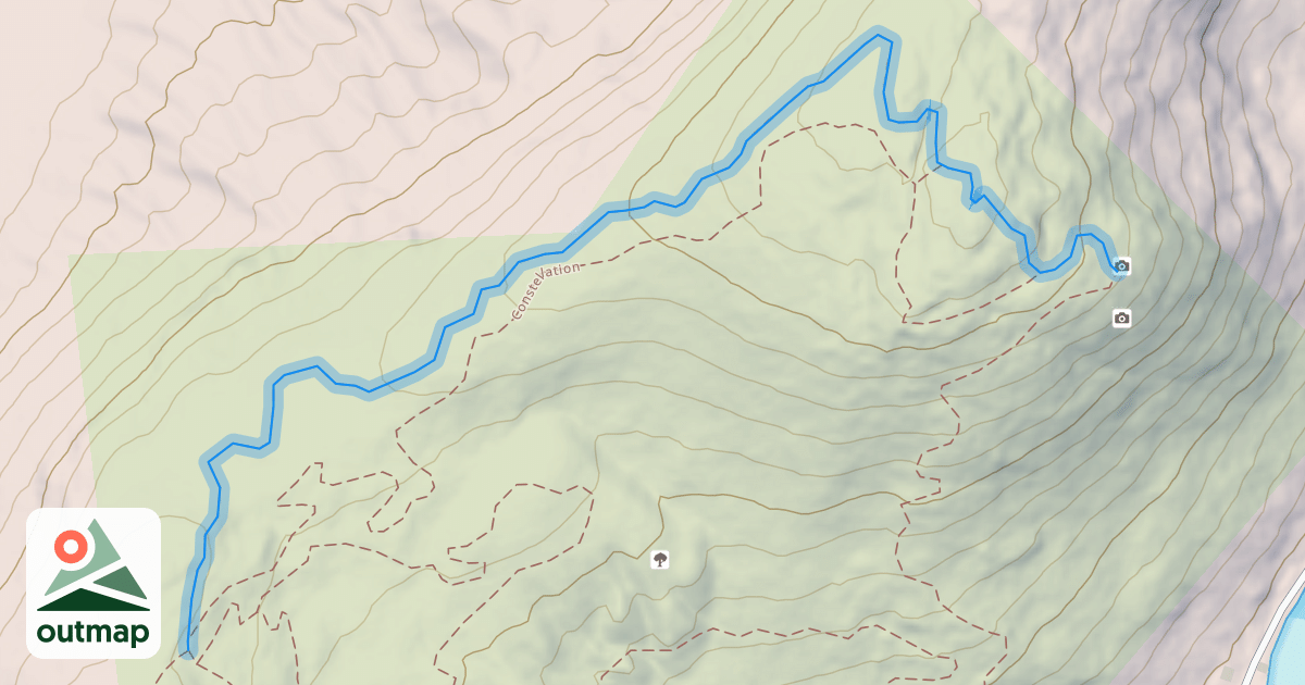 Map of Ricks Run