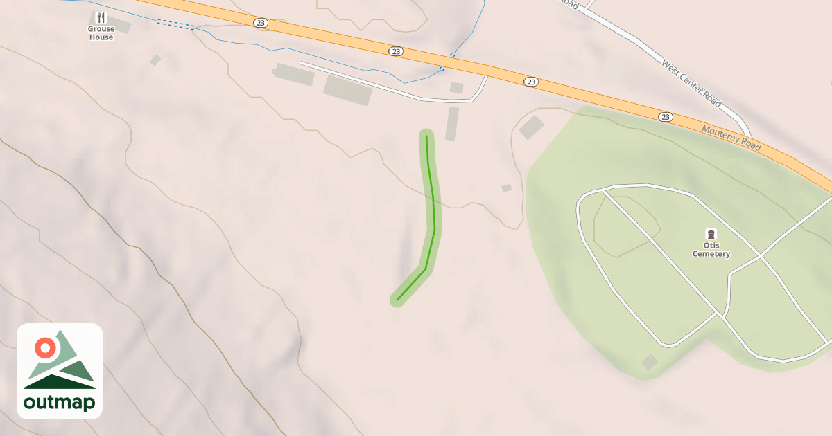 Map of Pony Slope