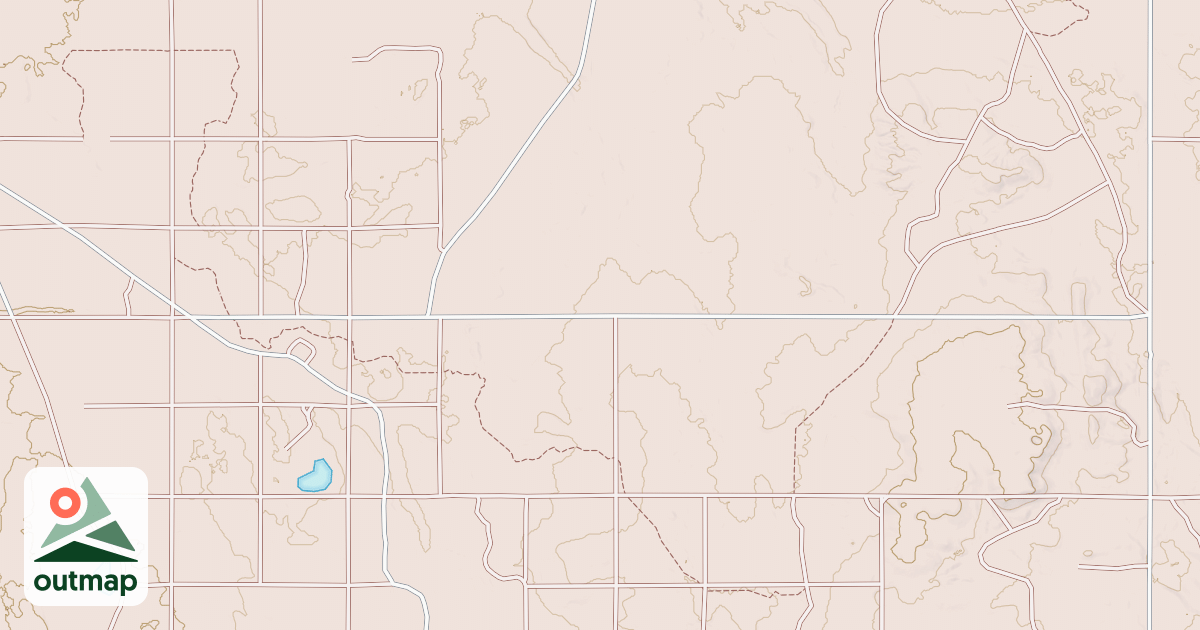 Map of Denton Creek Trail
