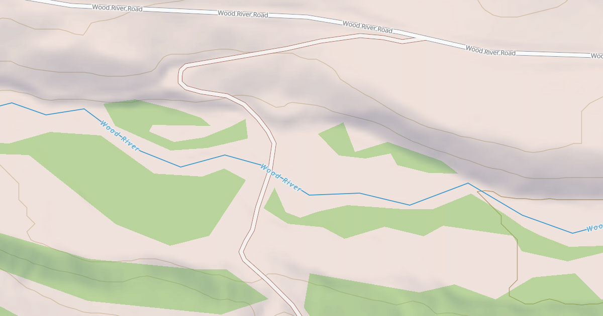 Map preview of BOURKE CABIN ROAD ACCESS