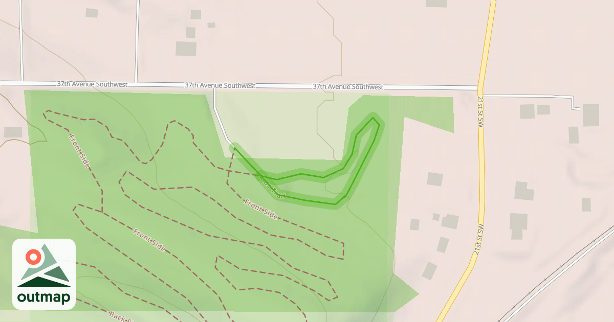 Map of Kids Trail