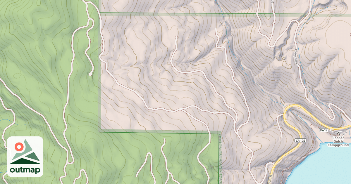 Map of BAKER