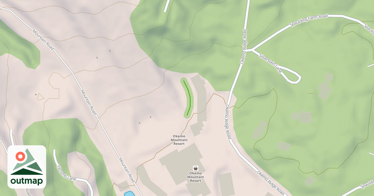 Map of Ski School Slope