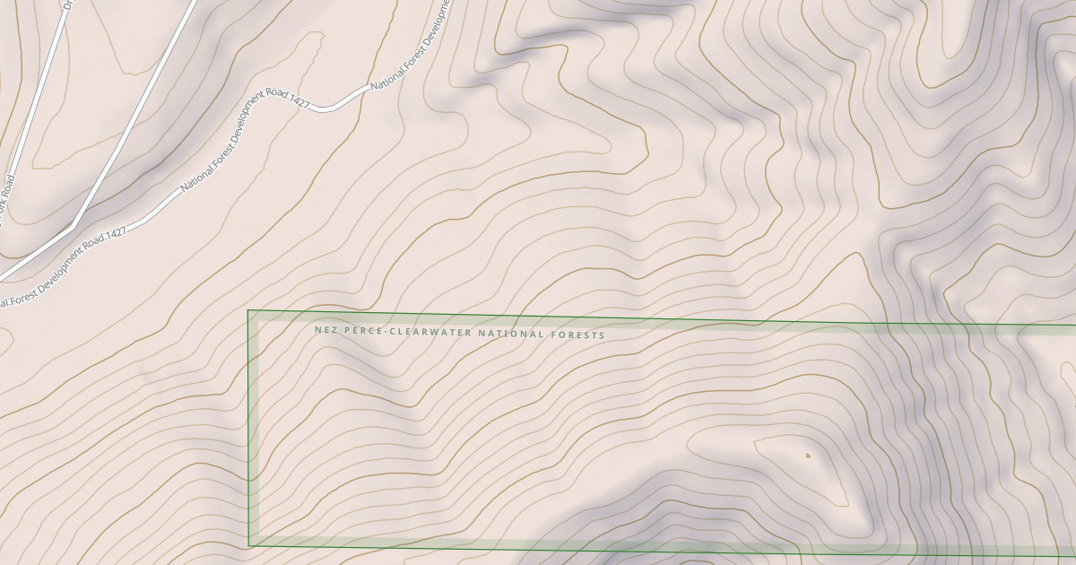 Map preview of STRYCHNINE RIDGE B