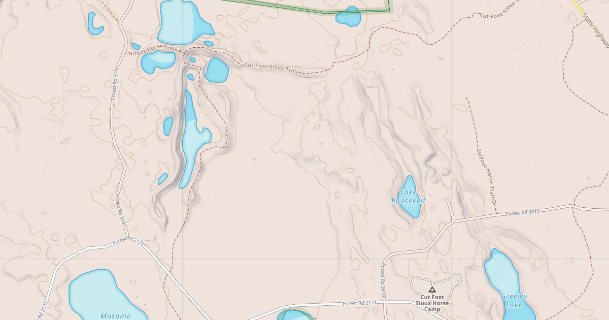 Map preview of CAMP 101 SPUR 3145