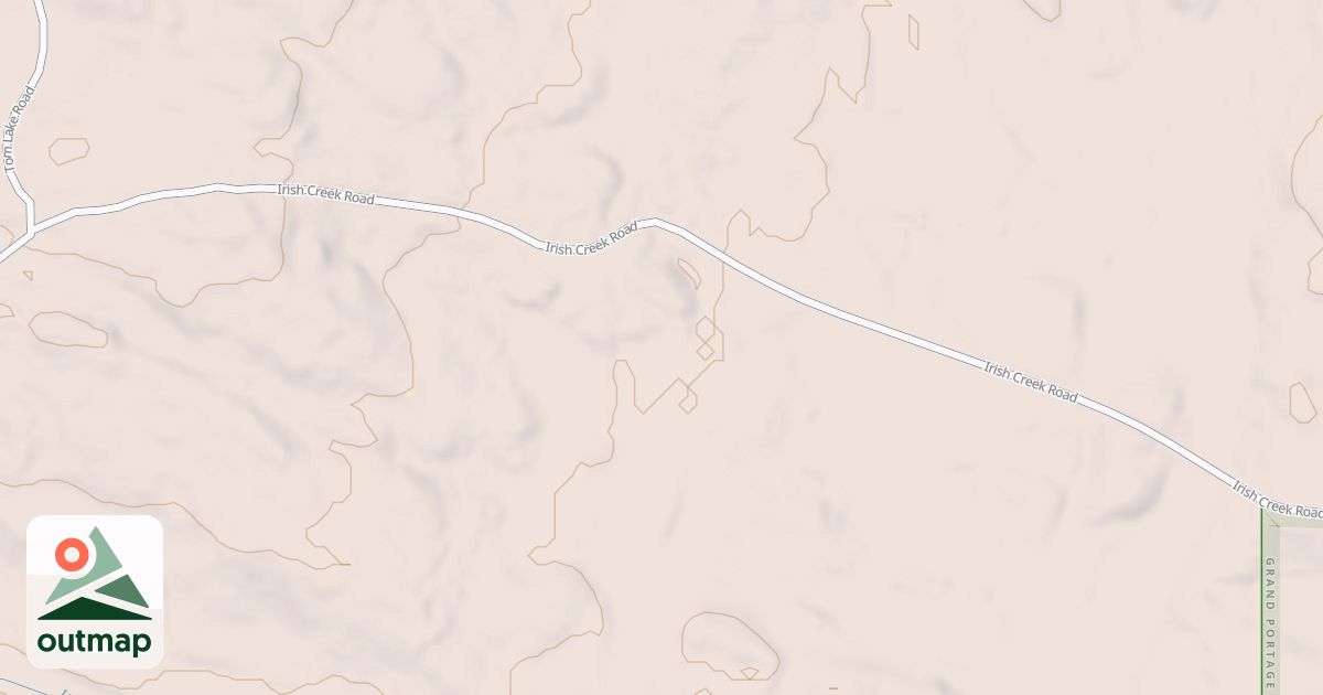 Map of Hovland Woods Trail