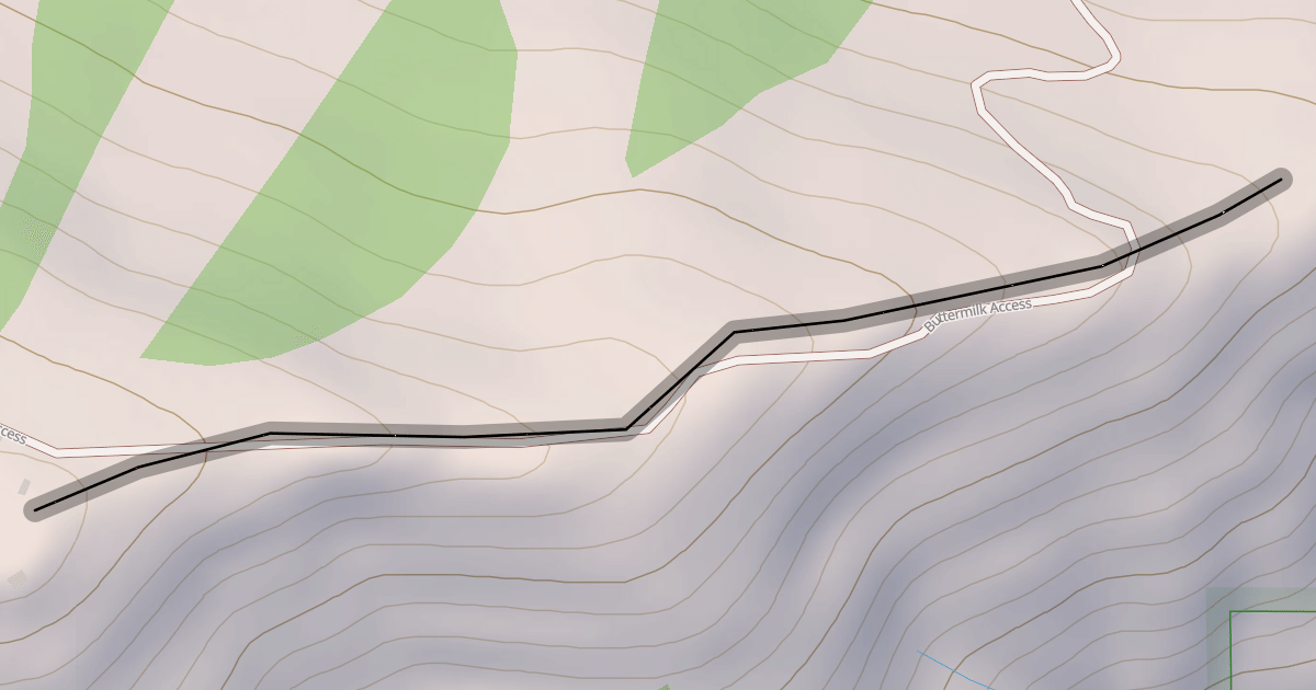 Map preview of Tiehack Parkway