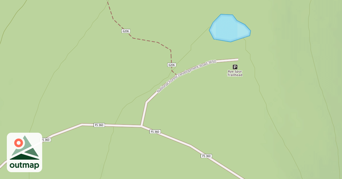 Map of 3661365 RYE SPUR PIT ACC*