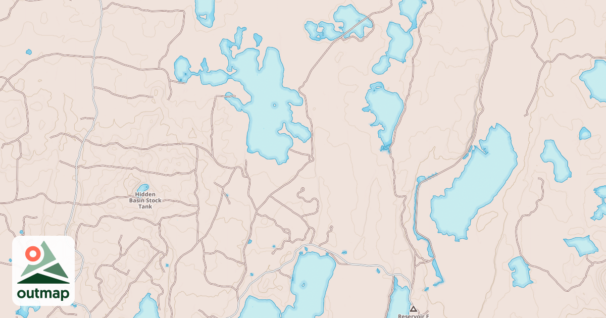 Map of LOST VALLEY
