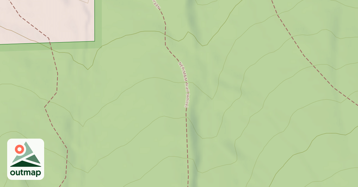 Map of Metacomet - Monadnock Trail