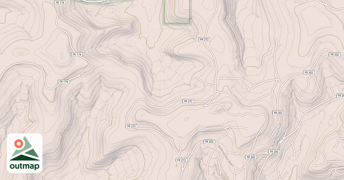 Map of WILLOW CREEK BR