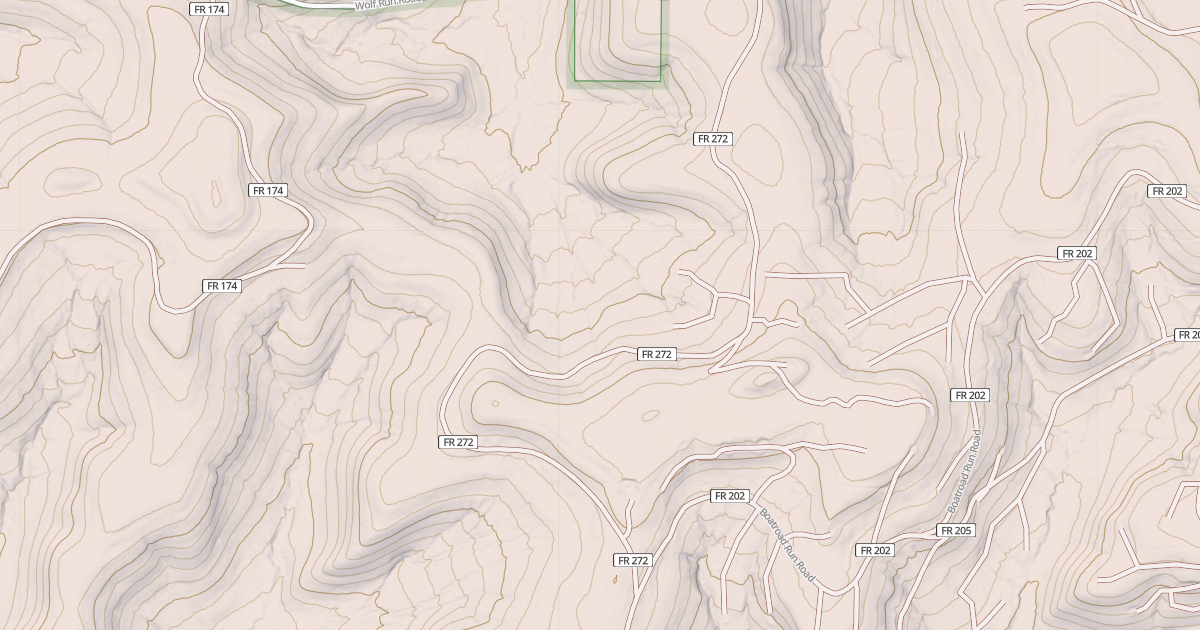 Map preview of WILLOW CREEK BR