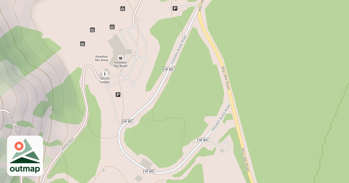 Map of HOO DOO