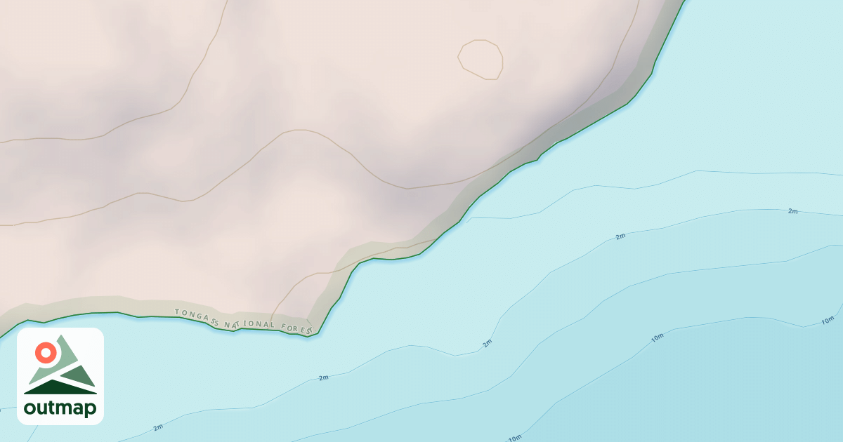 Map of Noxon Creek