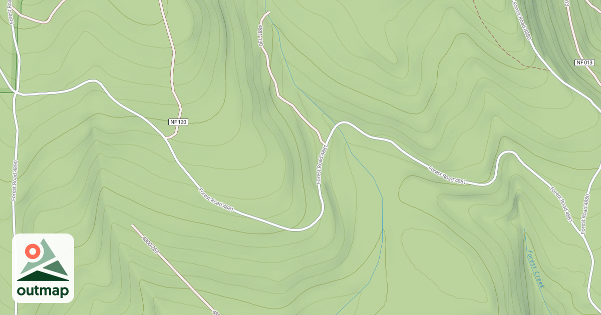 Map of 4881