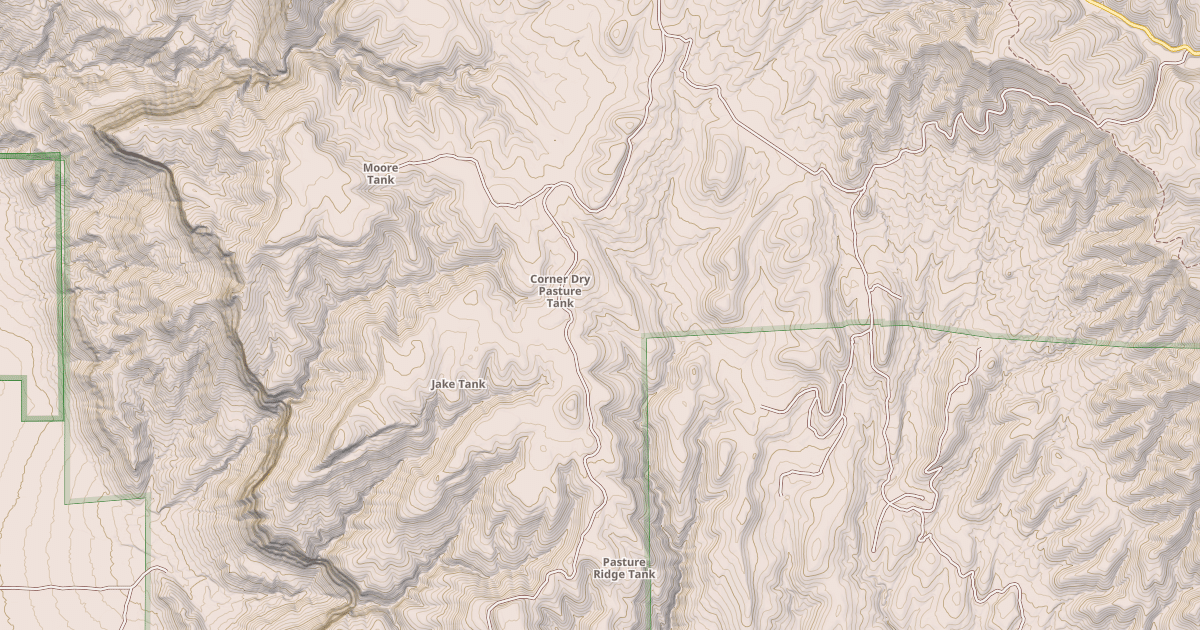 Map preview of PASTURE RIDGE