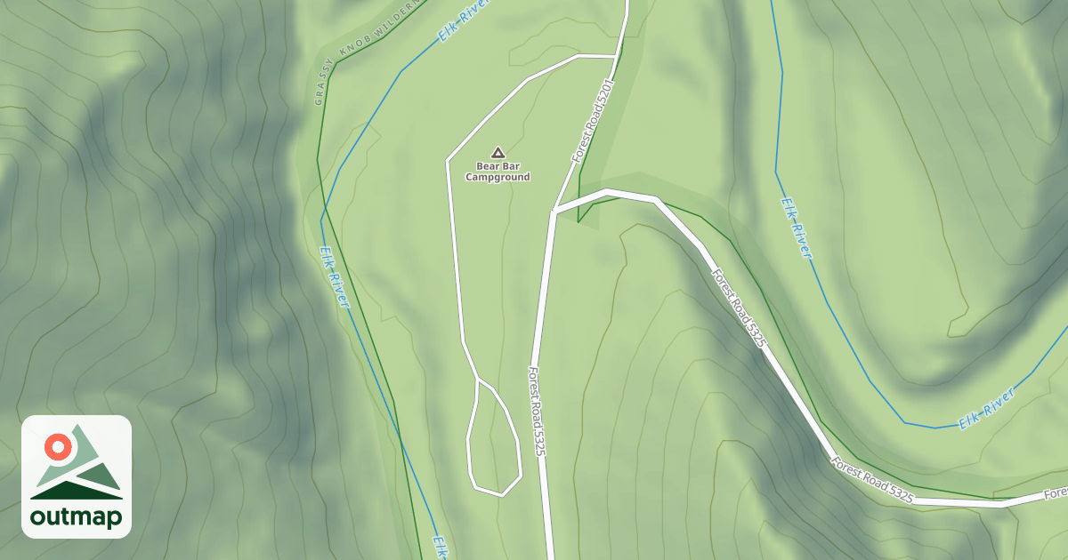 Map of BUTLER BAR CAMP