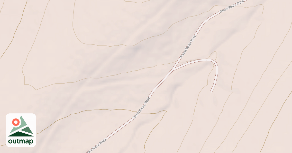 Map of USFS Motor Vehicle Use Map Roads {CCD2D8E0-2C05-4BC3-A7A7-8E59CCCF9E13}