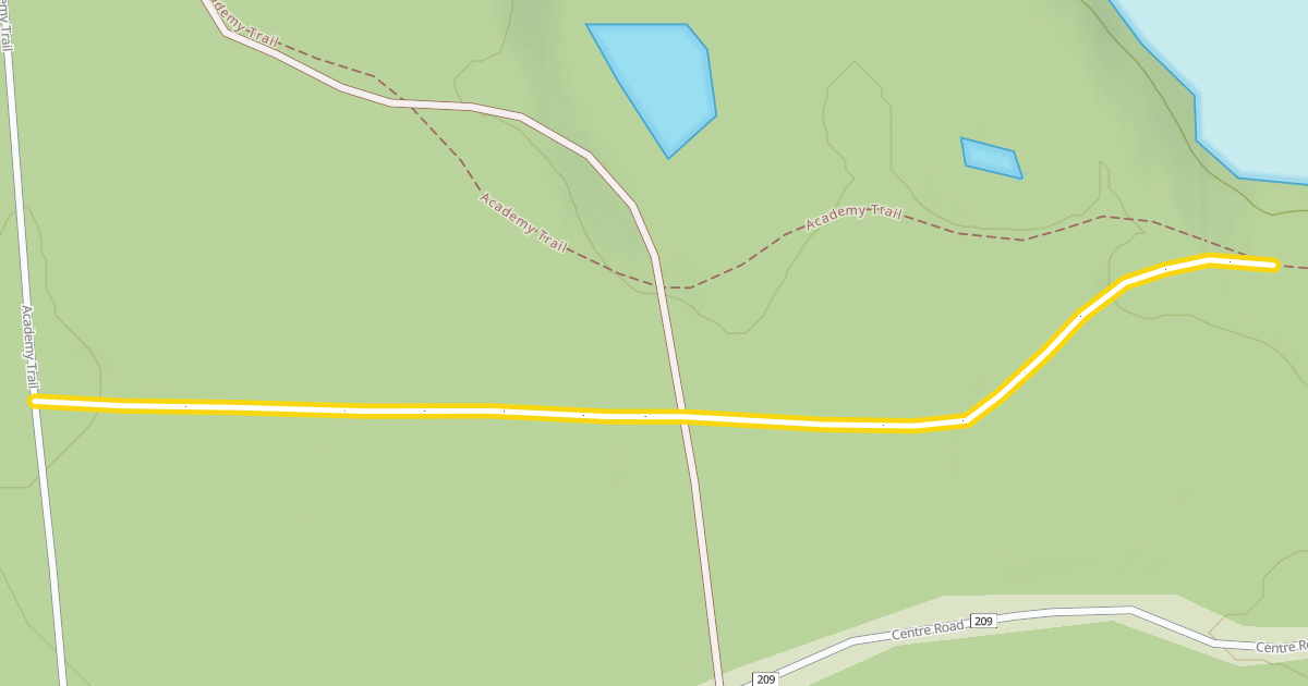 Map preview of Academy Trail