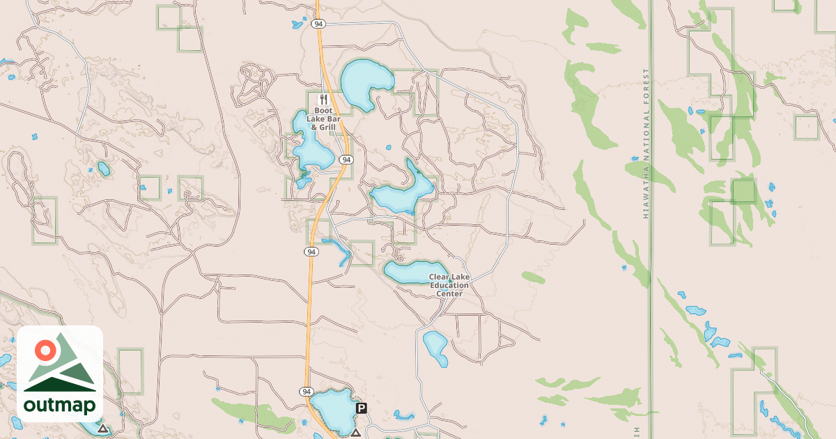 Map of CLEAR LAKE