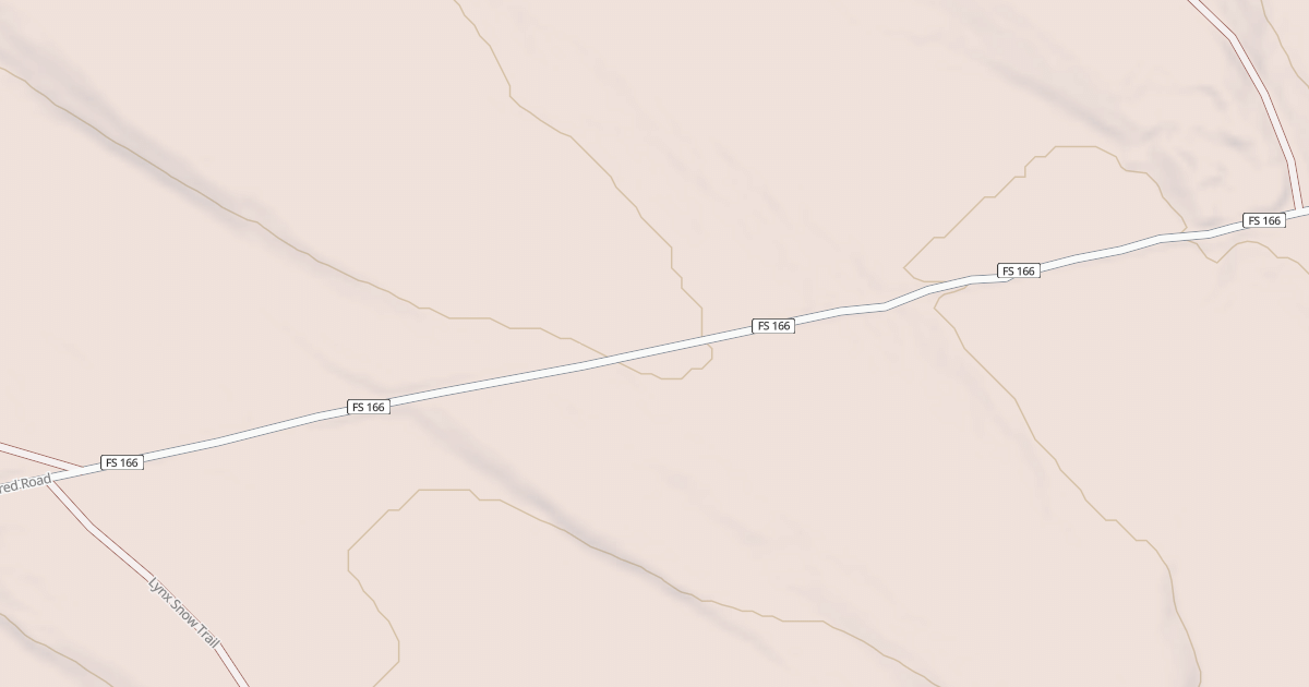 Map preview of Hare Lake Snowmo Connector