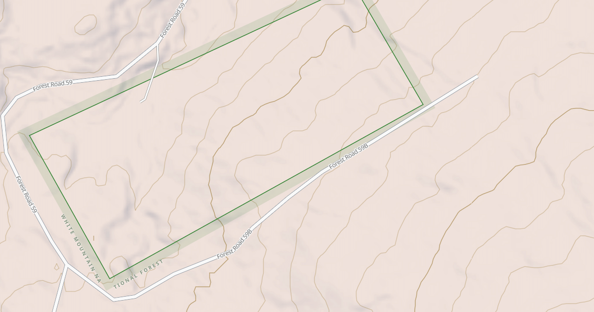 Map preview of HARRIMAN BROOK SPUR B