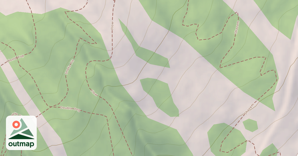 Map of Little Dipper Terrain Park