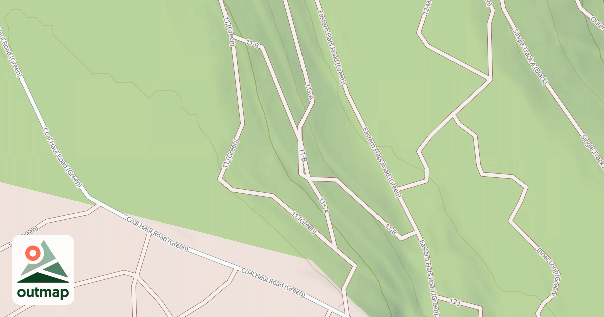 Map of Rock Run ATV Trails