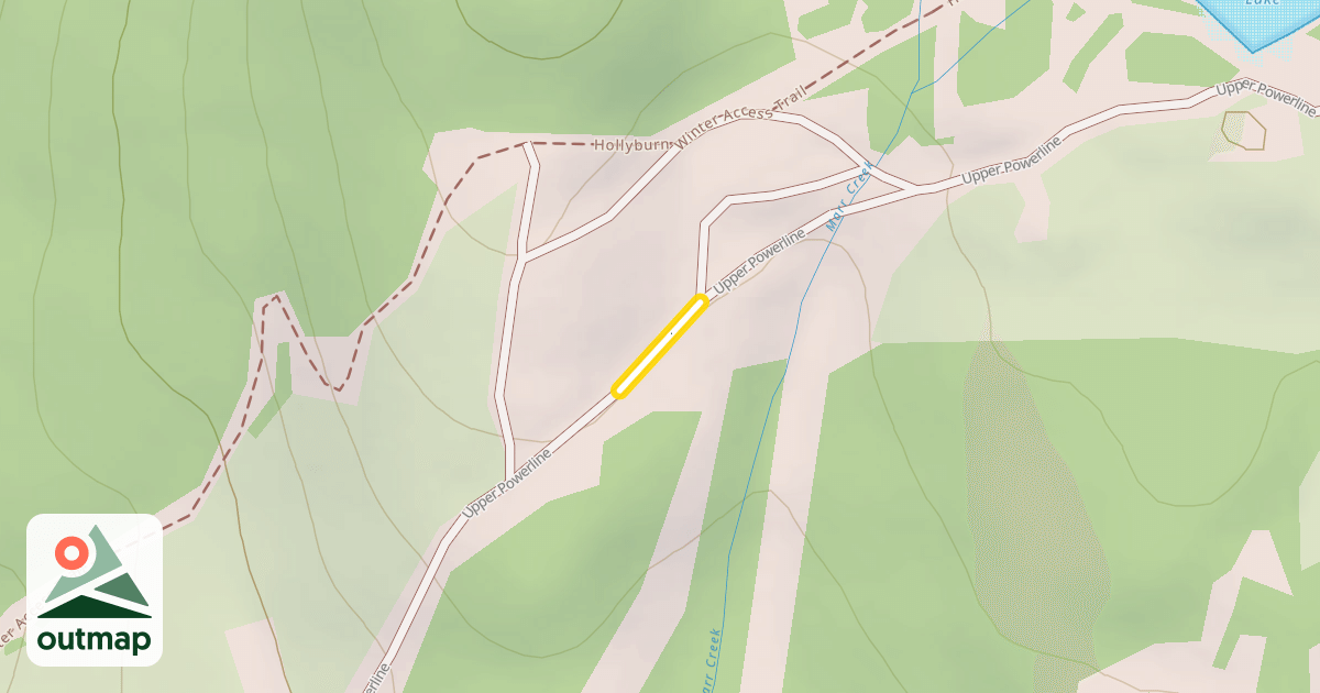 Map of Upper Powerline