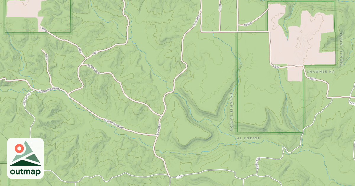 Map of BURK BITE