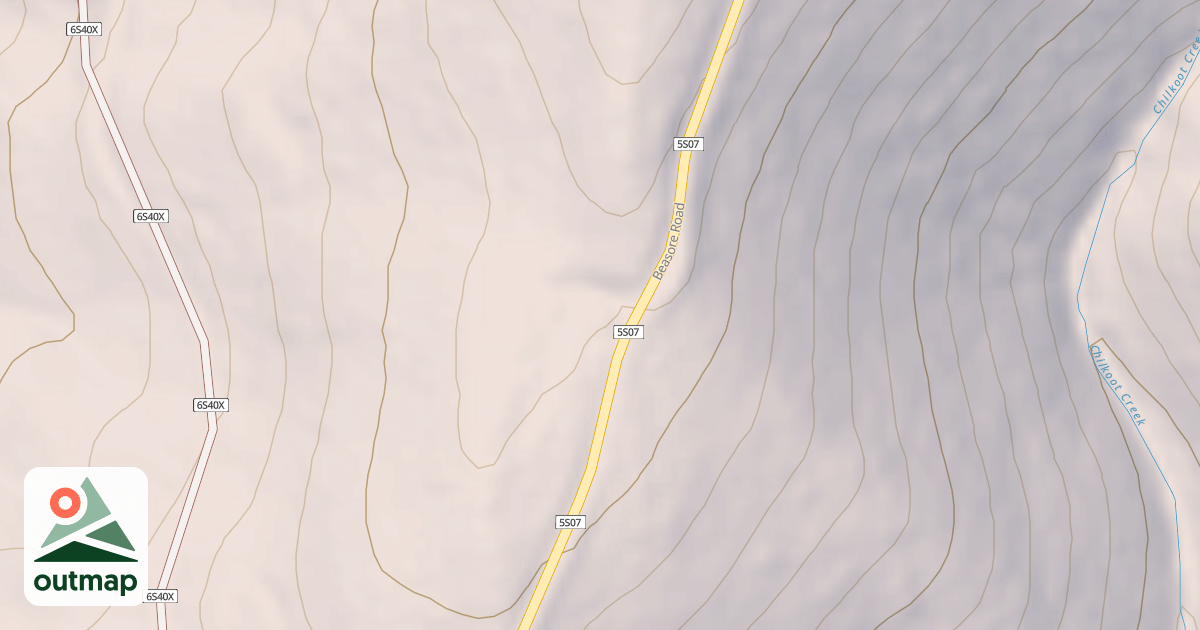 Map of BEASORE RD T9