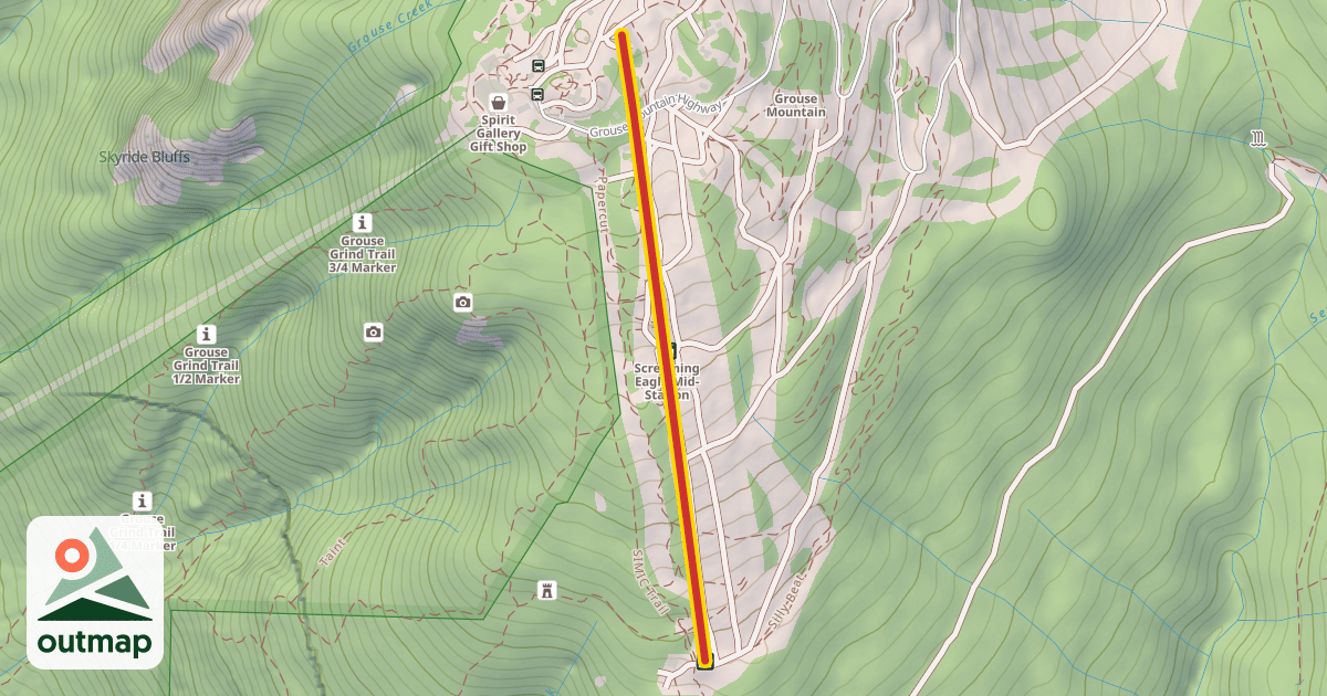Map of Screaming Eagle Chair