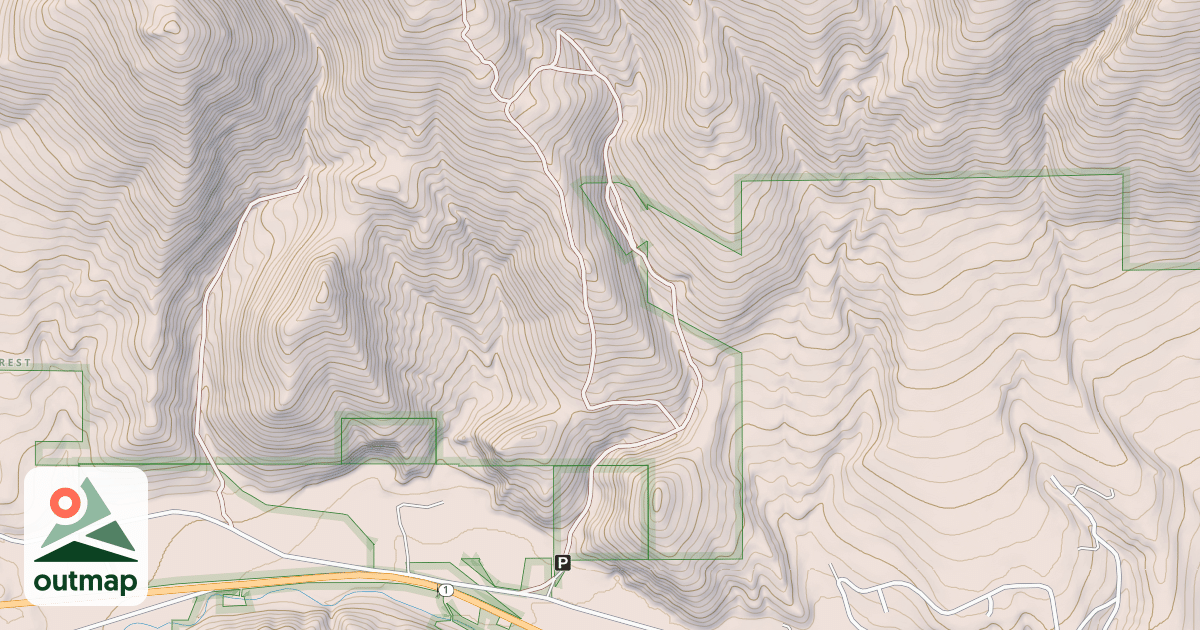 Map of BLUE EYED NELLIE
