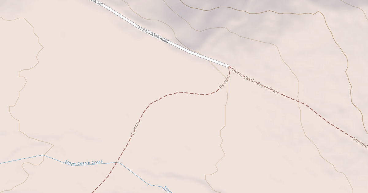 Map preview of BUTTE MEADOWS TRAILHEAD