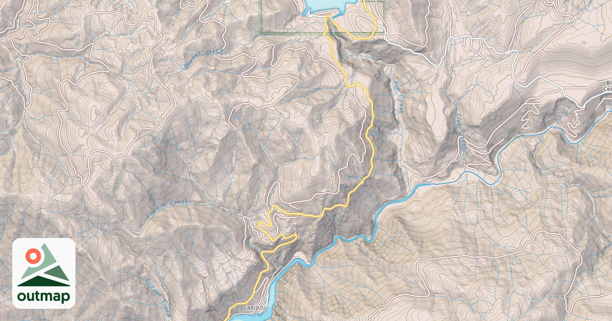 Map of CARIBOU