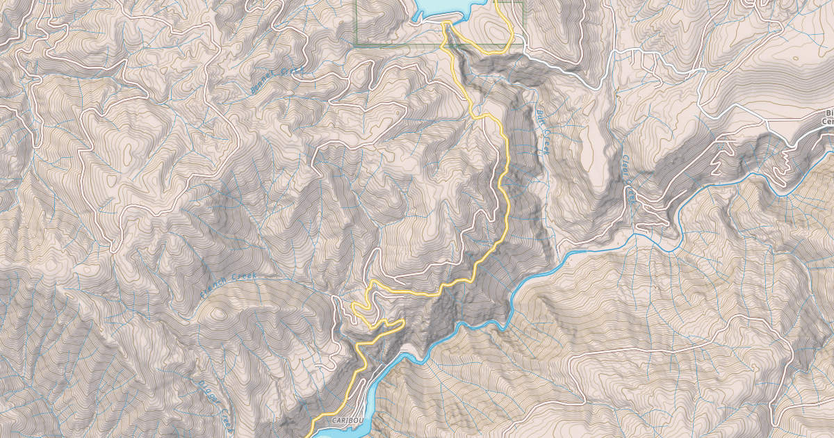 Map preview of CARIBOU