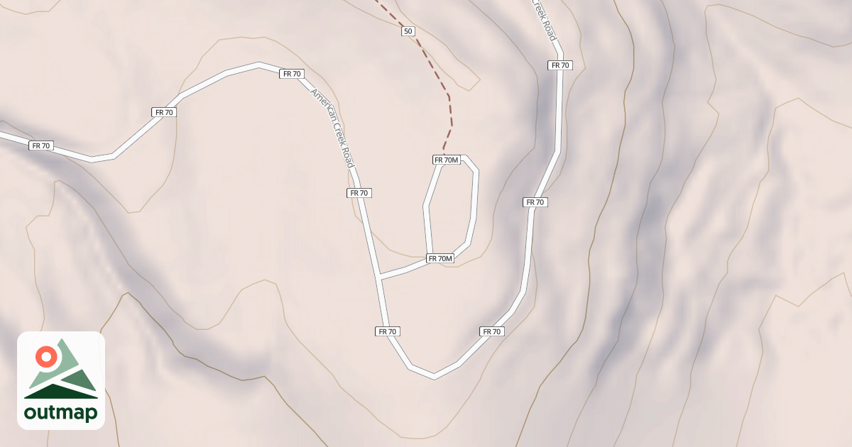Map of LAS PALOMAS TH