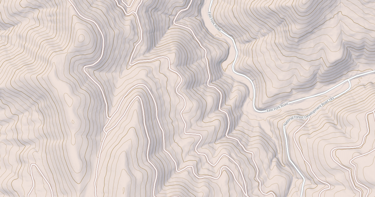 Map preview of FORT HALL RIDGE