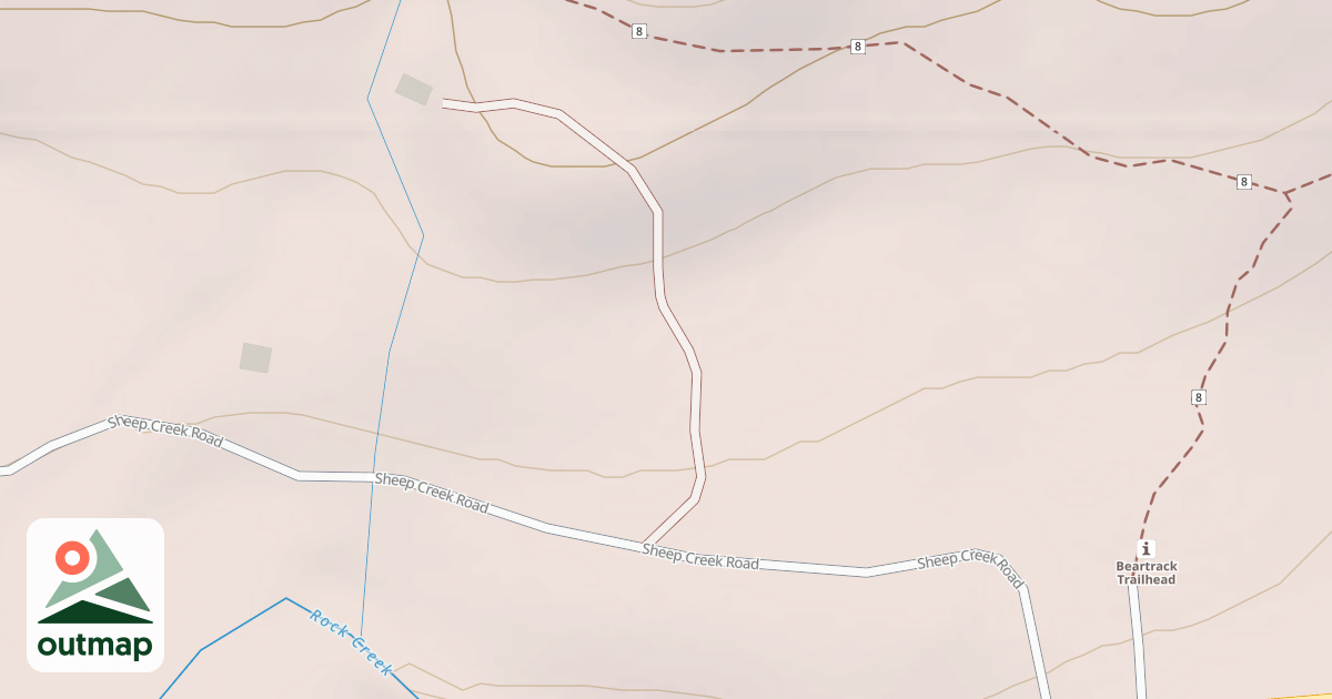 Map of SHEEP CREEK EAST SUMMER HOMES