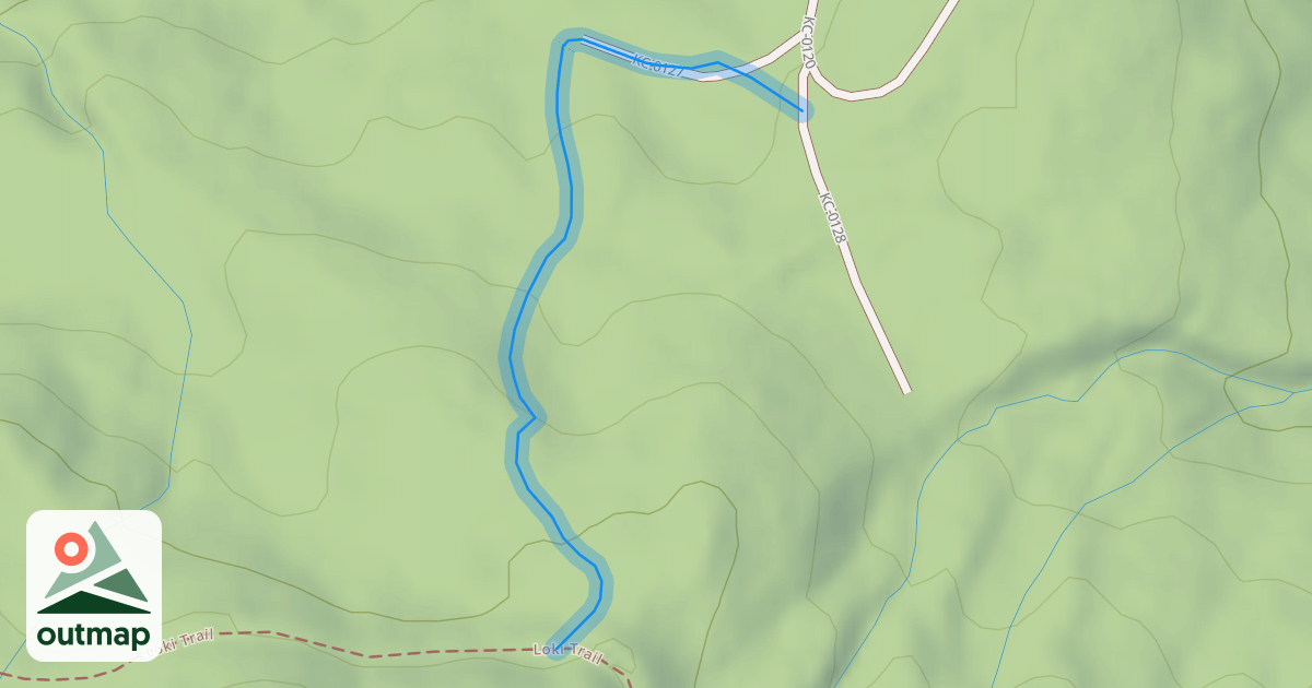 Map of Fall Line