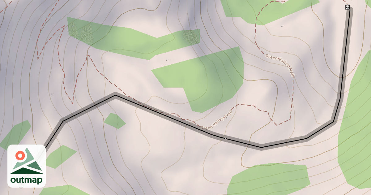 Map of Groomed Grubstake