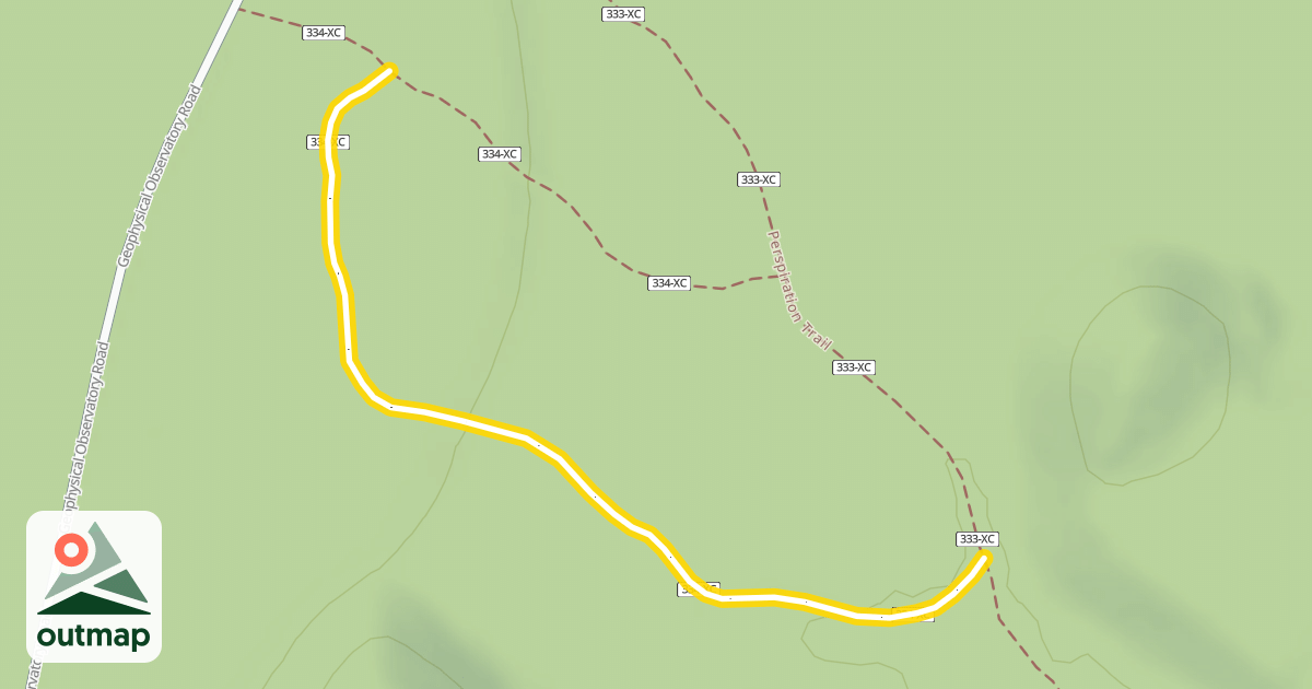 Map of Little Sweat Trail