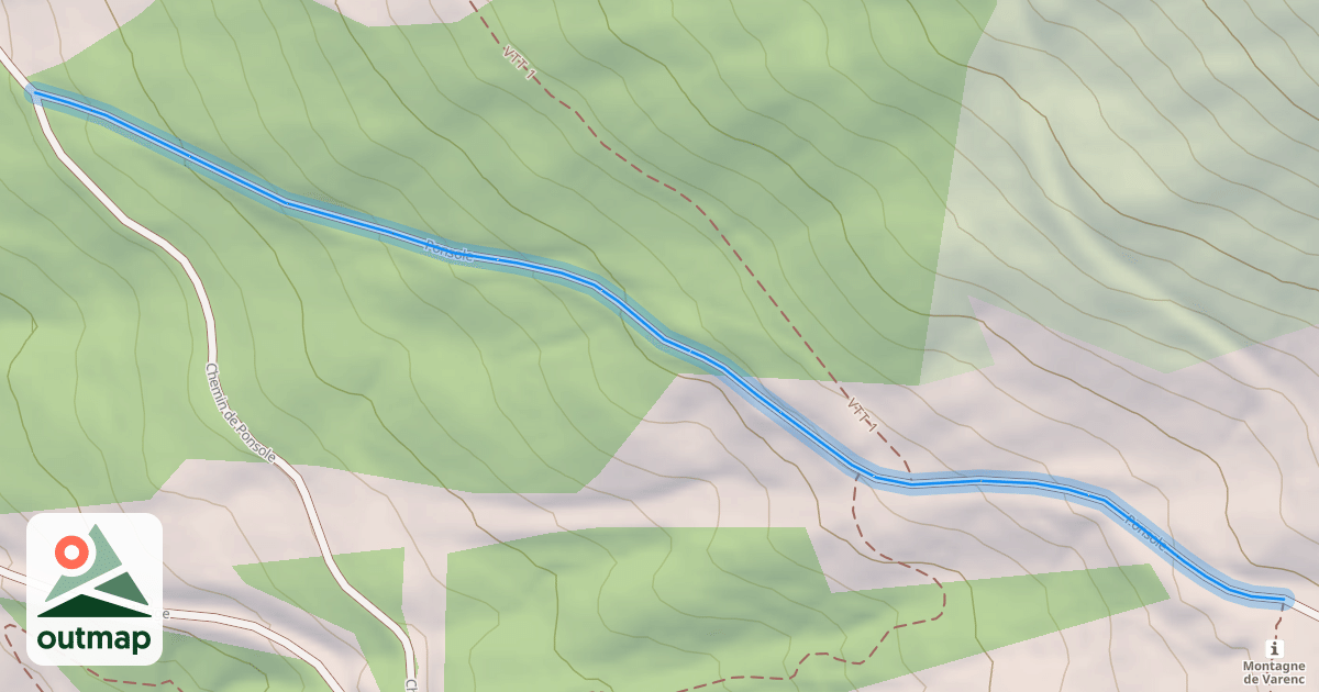 Map of Ponsole