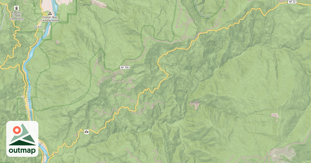 Map of BEAR CAMP