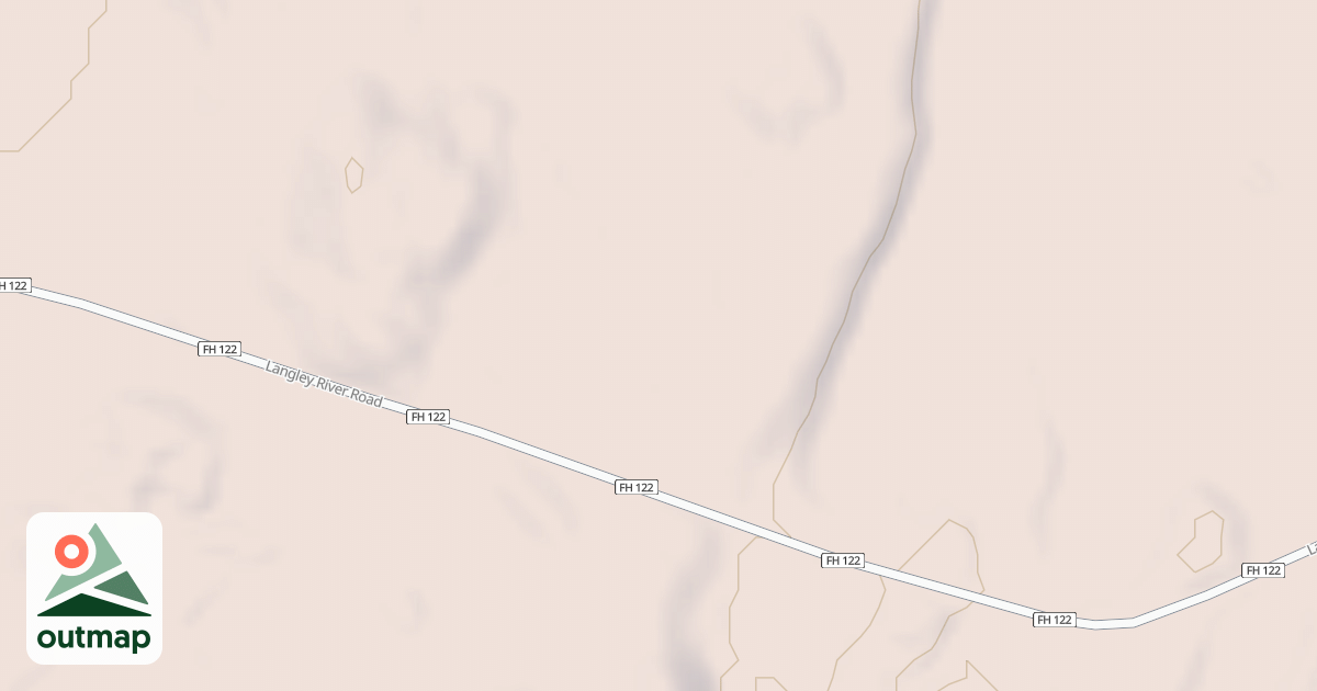 Map of LANGLEY SPUR N